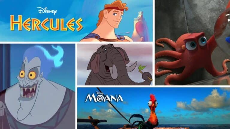 Top 10 Disney Characters whose names start with H