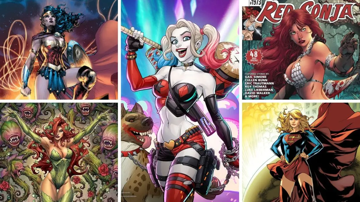 Top 10 Sexiest Female Characters in Comics