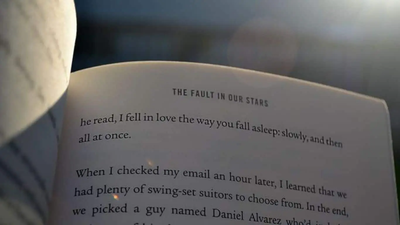 20 Most Romantic Quotes from Literature (books, poetry and plays) - "I fell in love the way you fall asleep: slowly, and then all at once." - John Green, "The Fault in Our Stars"