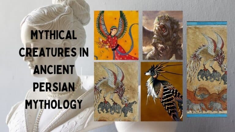 Créatures mythiques dans la mythologie perse antique