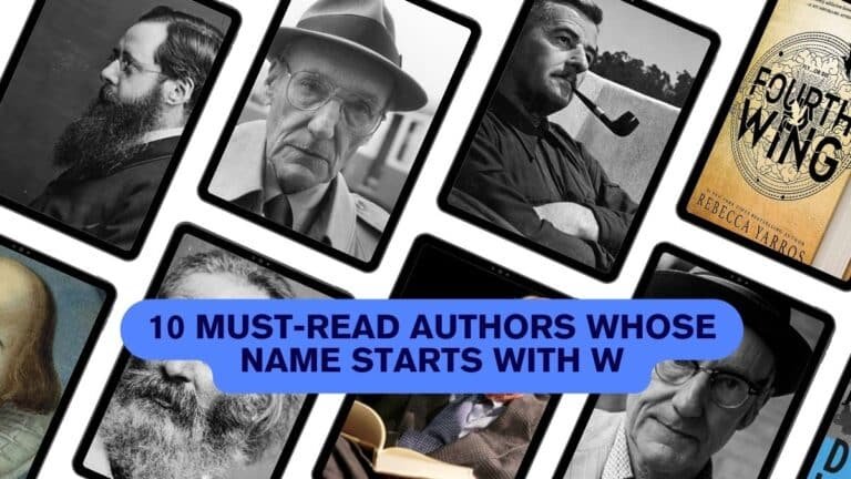 10 Must-Read Authors whose name starts with W