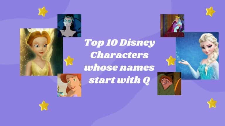 Los 10 personajes principales de Disney cuyos nombres comienzan con Q