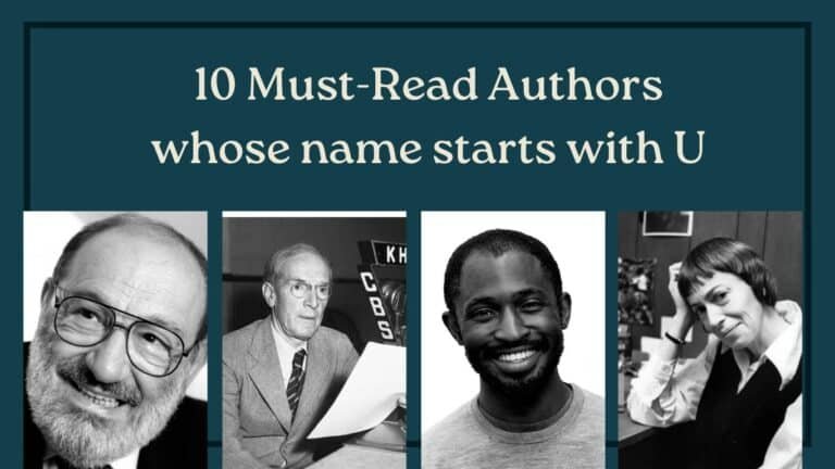 10 auteurs incontournables dont le nom commence par U