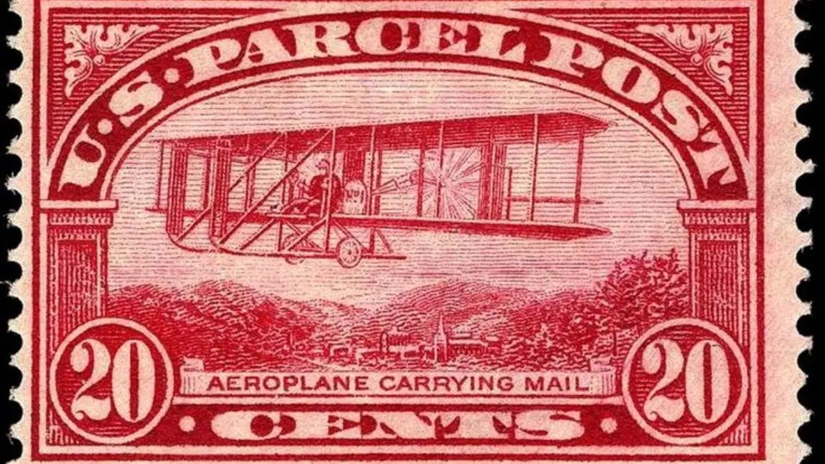 1912 - First Airplane Stamp 
