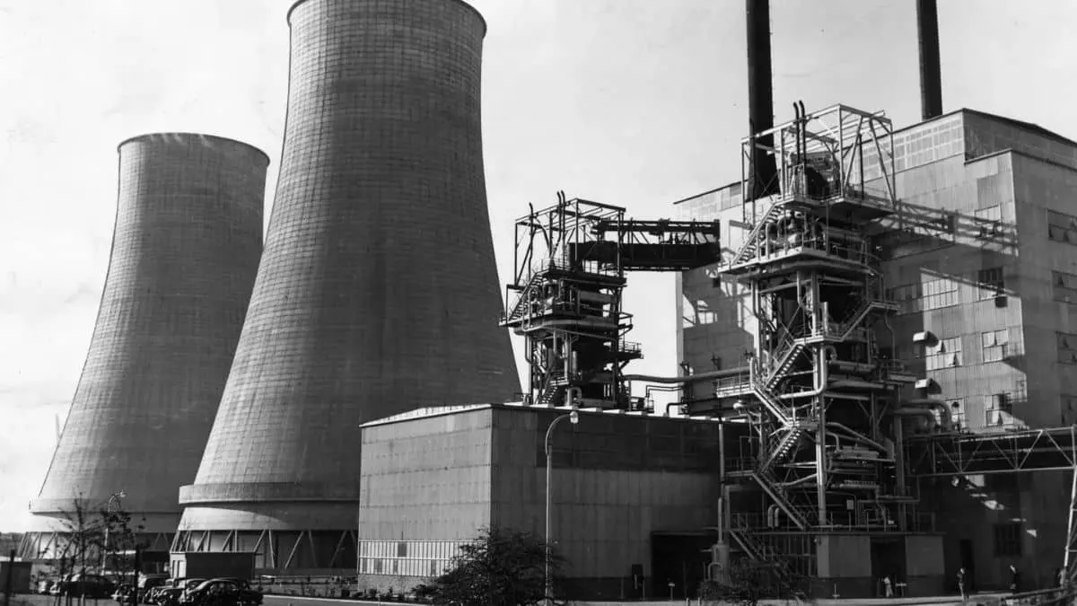 1957, First Full-Scale Nuclear Plant