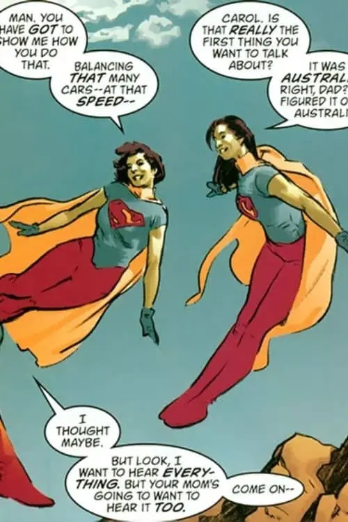 Carol and Jane Kent (twin daughters of Superman and Lois Chaudhari /Superman: Secret Identity)