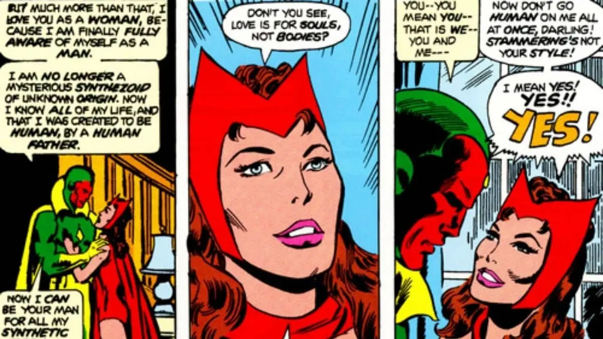 "Don't You See, Love is For Souls, Not Bodies?" - Scarlet Witch