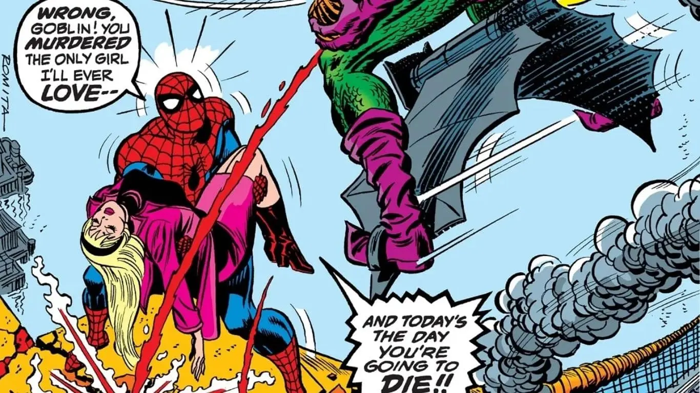 10 Heartbreaking deaths in Marvel comics - Gwen Stacy
