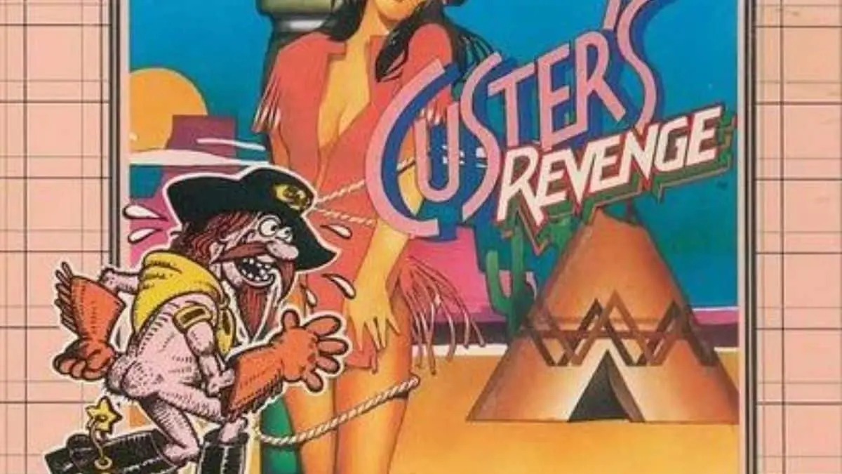Top 10 Most Controversial Video Games - Custer’s Revenge