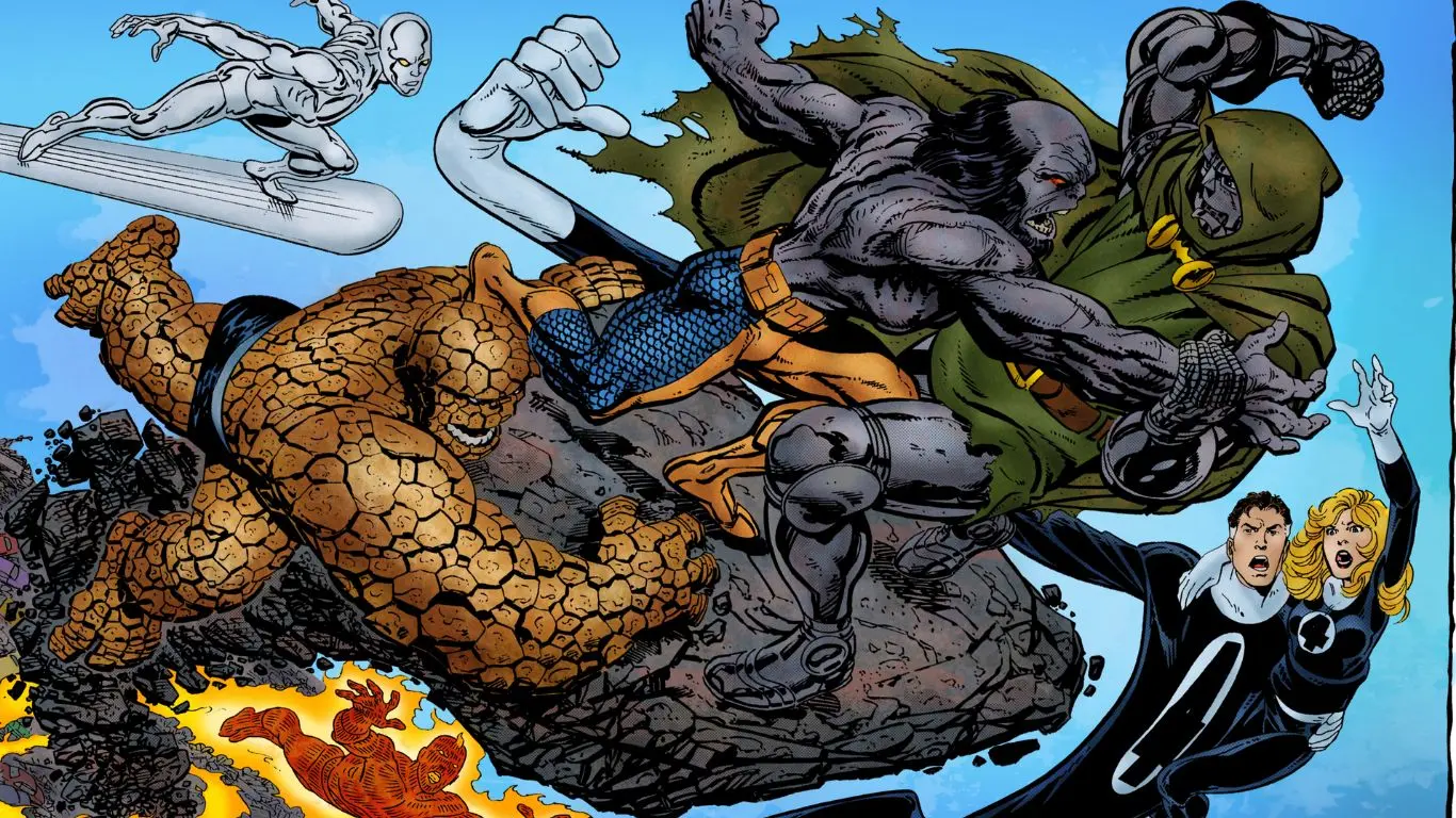 Marvel Superheroes and Their Top Rivals -Fantastic Four vs. Doctor Doom