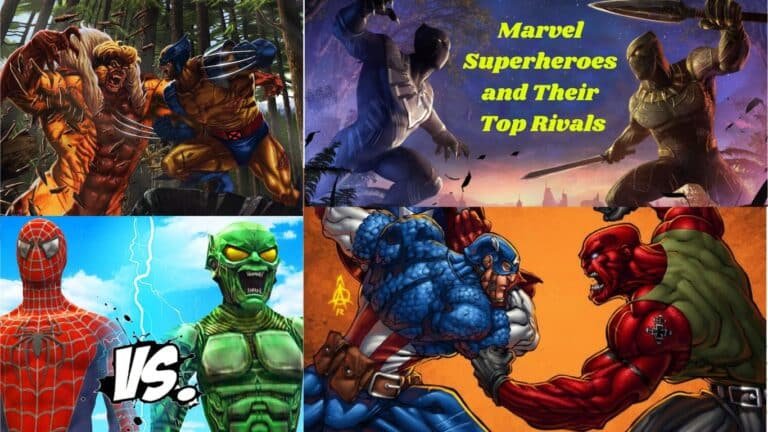 Les super-héros Marvel et leurs principaux rivaux