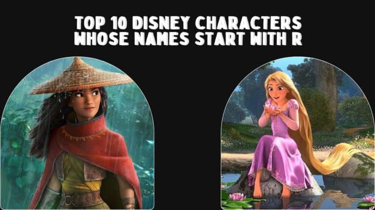 Top 10 Disney Characters whose names start with R
