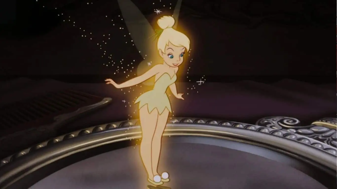 Top 10 Disney Characters whose names start with T - Tinker Bell (Peter Pan)