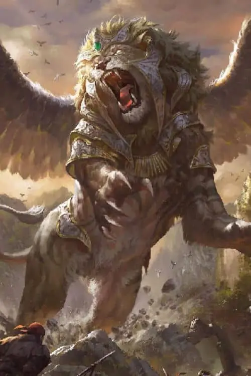 Mythical Creatures in Ancient Persian Mythology - Manticore