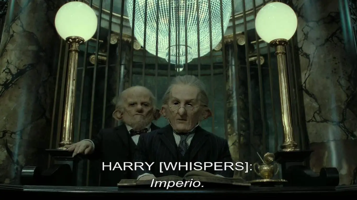 15 Most Powerful Spells in the Wizarding World of Harry Potter - Imperio