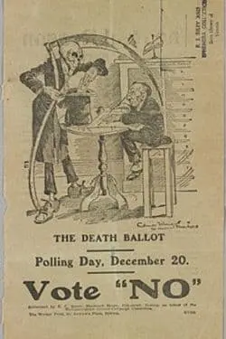 1917 - Australian Referendum on Military Conscription