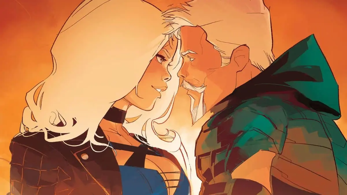 Oliver Queen (Green Arrow) and Dinah Lance (Black Canary)