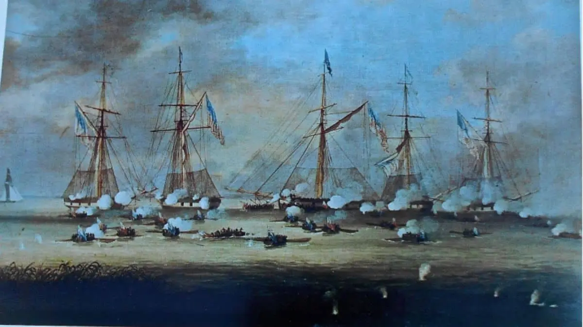 1814: Battle of Lake Borgne
