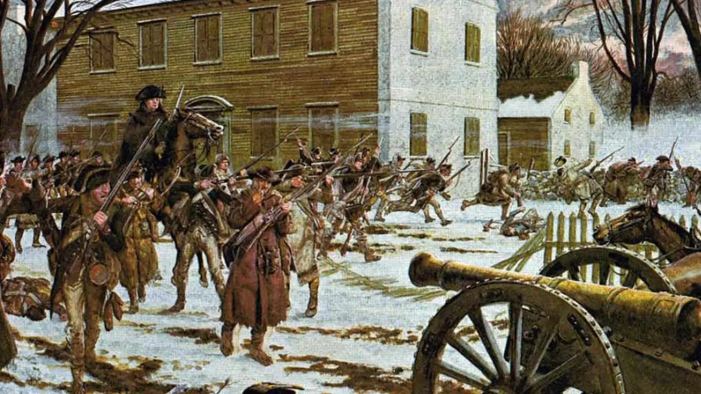 Major Historical Events on December 26 - Today in History - Battle of Trenton in the American Revolutionary War (1776)