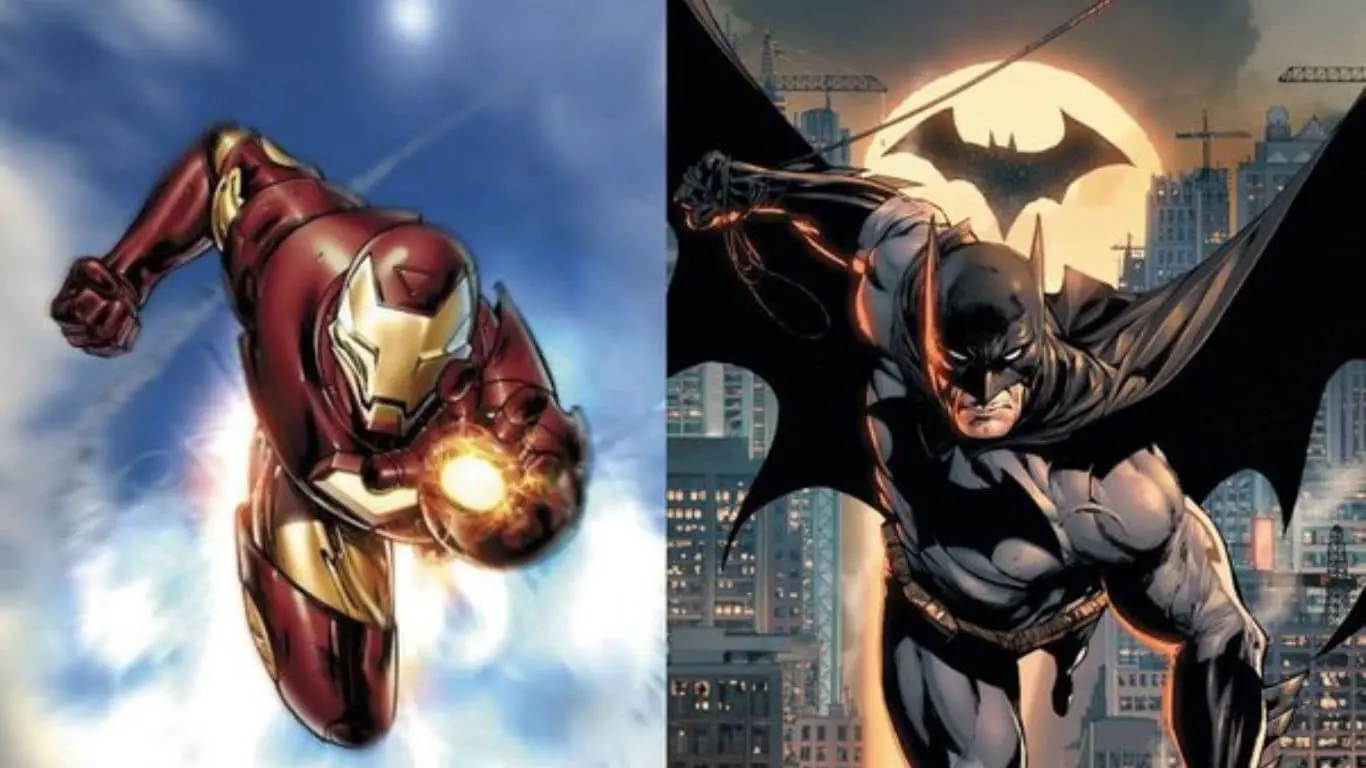 Iron Man (Marvel) and Batman (DC) - The Billionaire Playboys