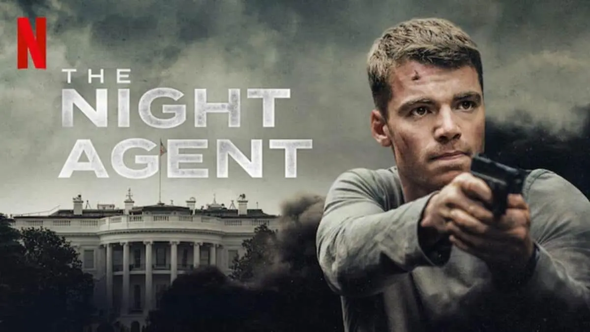 Top 10 Shows on Netflix Released in 2023 - The Night Agent (Season 1) 