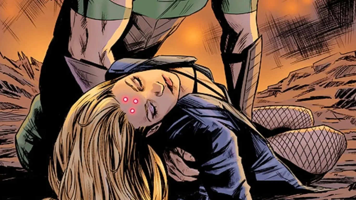 10 Heartbreaking deaths in DC comics - Black Canary (Green Arrow/Black Canary: Wedding Special)