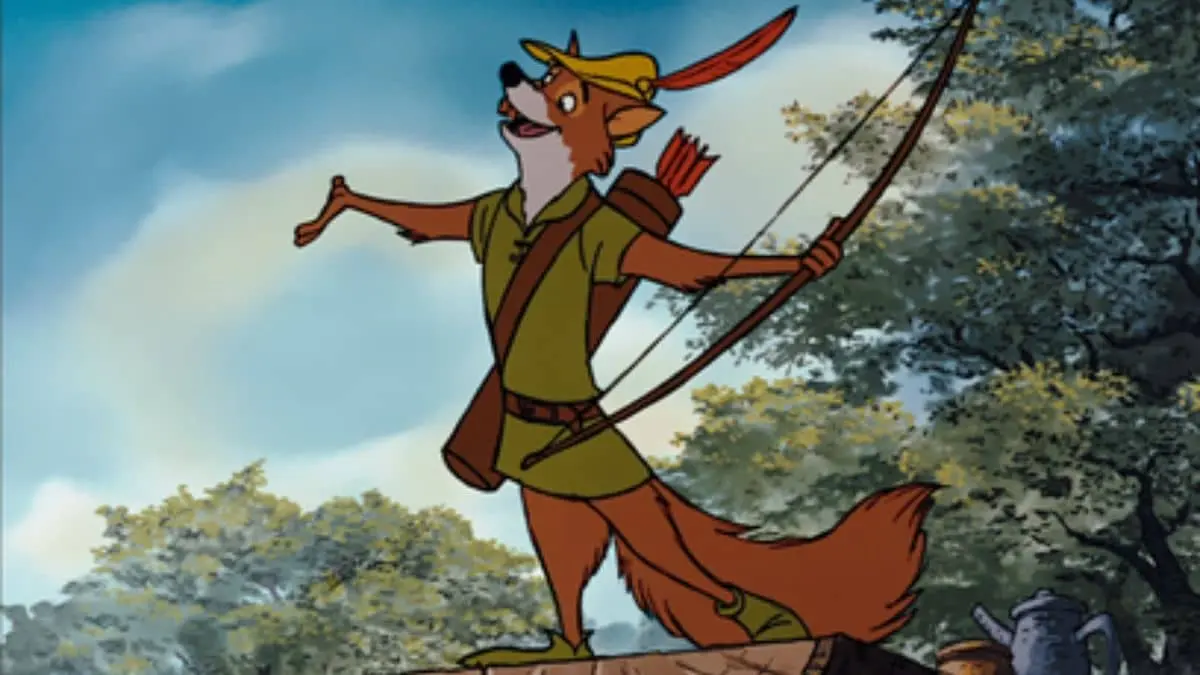 Top 10 Disney Characters whose names start with R - Robin Hood (Robin Hood)