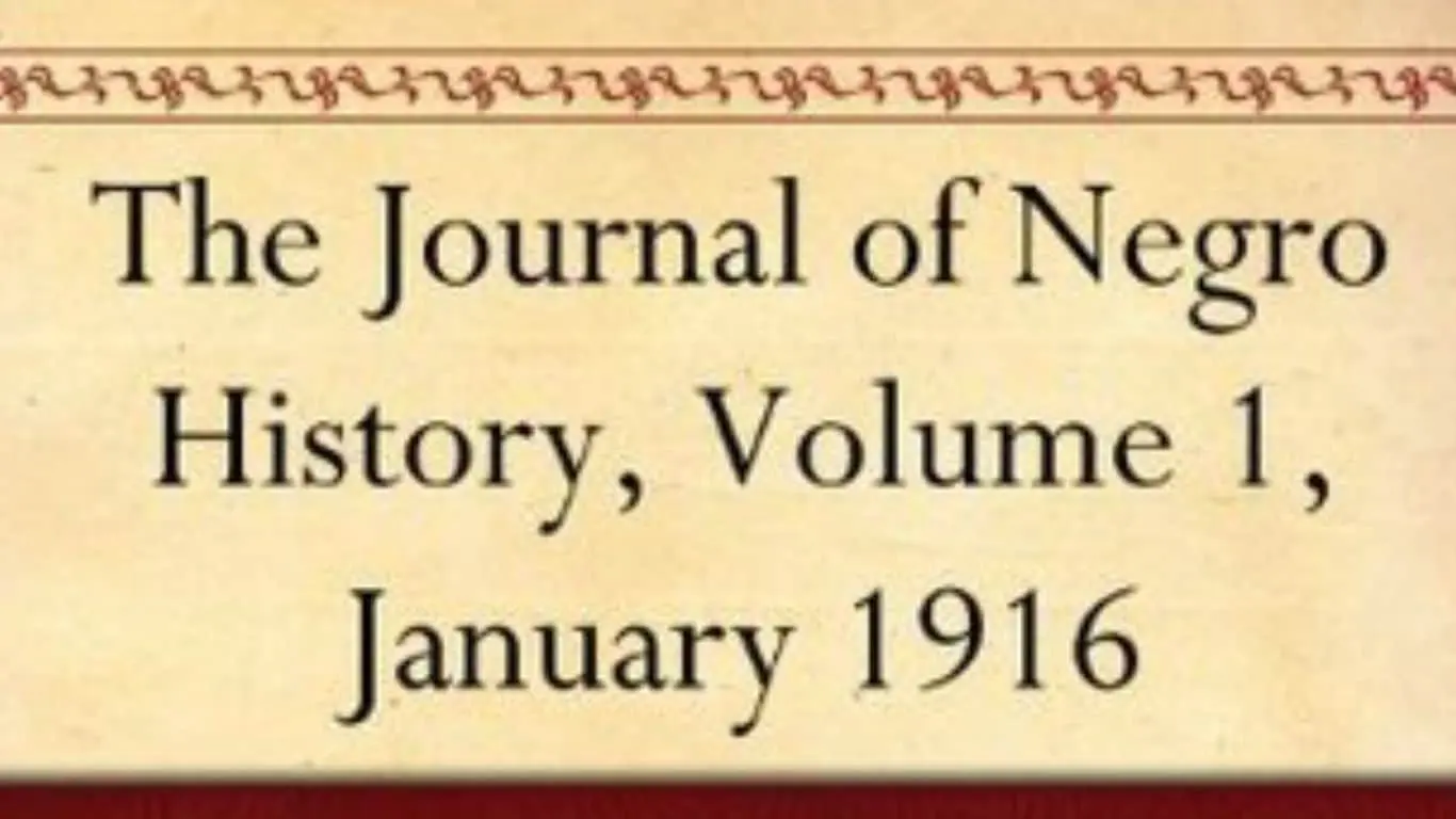 Major Historical Events on January 1 - Today in History - 1916: Publication of the First Issue of the "Journal of Negro History"