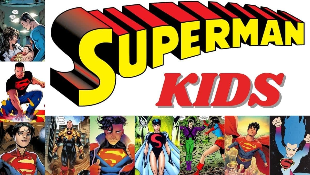 Superman's Kids In Every DC Universe