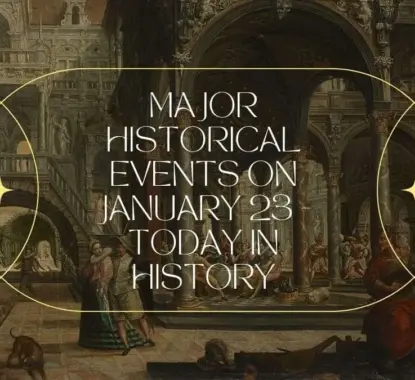 Major Historical Events on January 23 – Today in History
