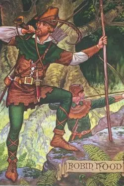 Robin Hood from English folklore