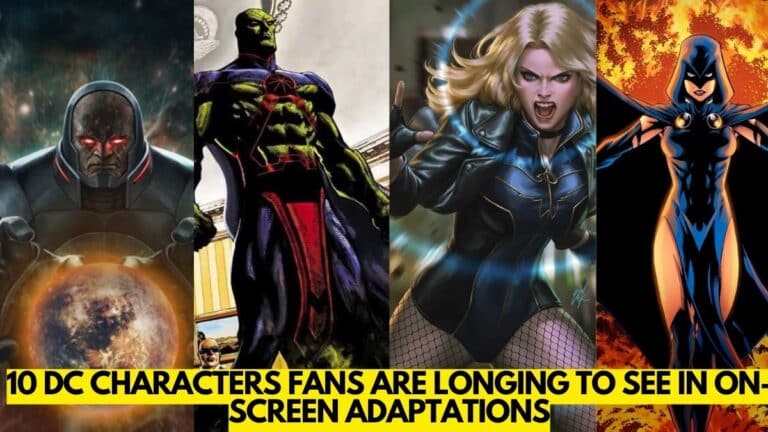 10 personajes de DC que los fanáticos anhelan ver en adaptaciones en pantalla