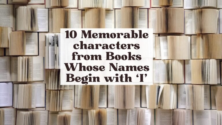 किताबों के 10 यादगार किरदार जिनके नाम 'मैं' से शुरू होते हैं