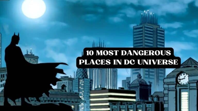 10 endroits les plus dangereux de l'univers DC