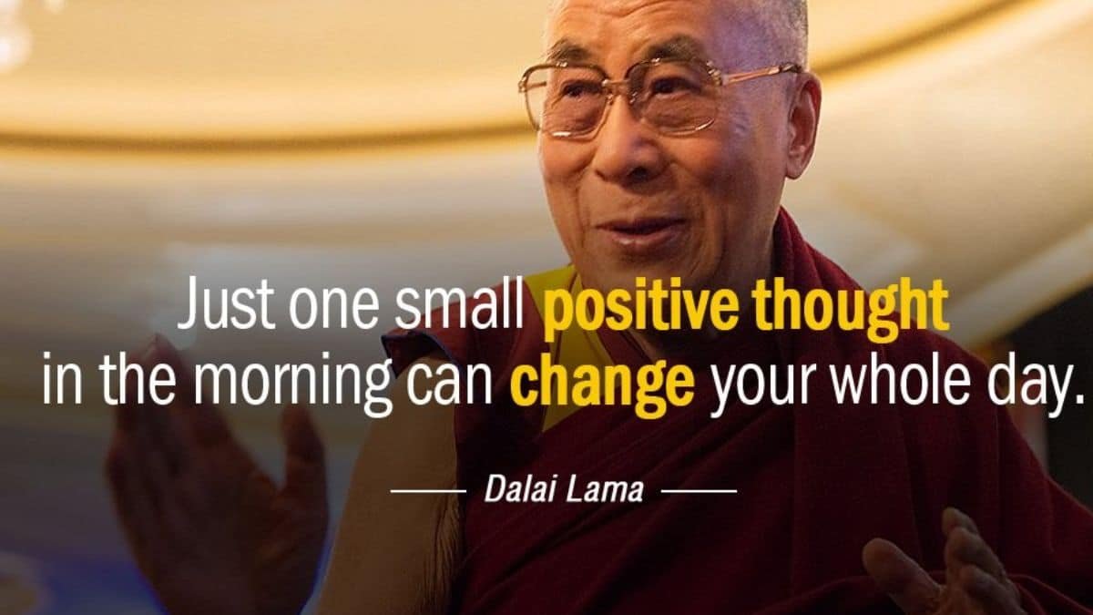 Solo un pequeño pensamiento positivo en la mañana puede cambiar todo tu día