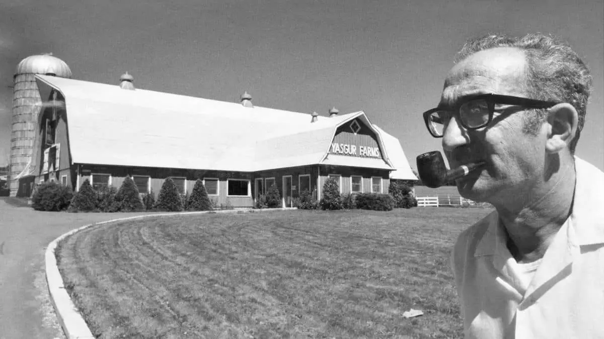 1970: Farmers Sue Max Yasgur