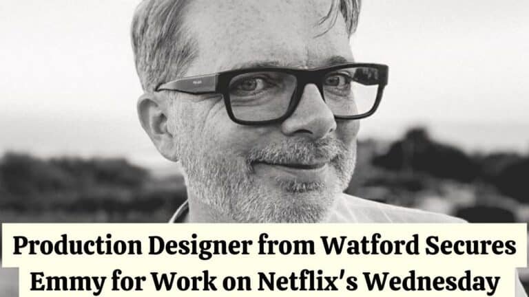 Production Designer from Watford Secures Emmy for Work on Netflix's Wednesday
