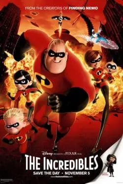 Top 10 Superhero Movies Not From MCU Or DCEU - The Incredibles (2004)