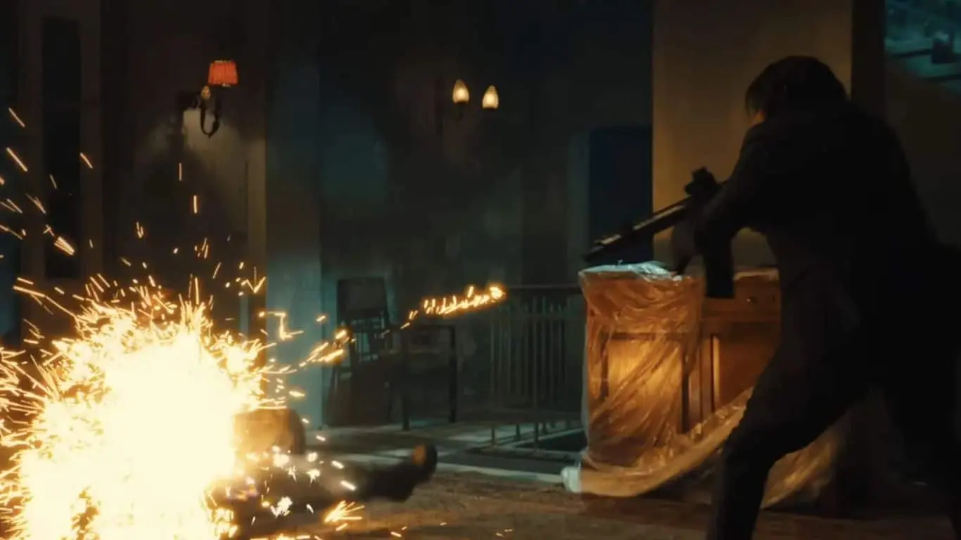 Ranking Top 10 Action Scenes of 2023 From Movies - Dragon's Breath (John Wick Chapter 4)