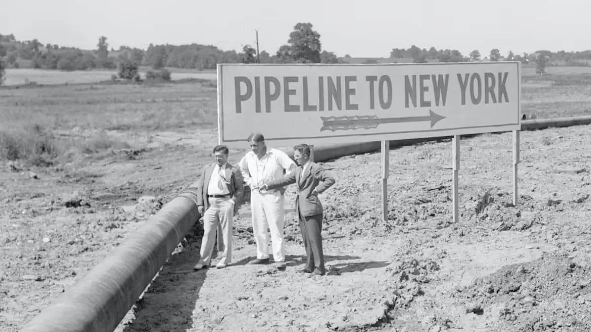 1951: Largest Gas Pipeline