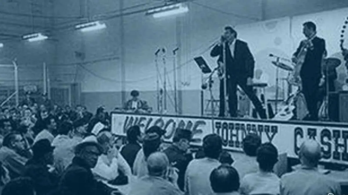 1968: Johnny Cash Performs at Folsom State Prison
