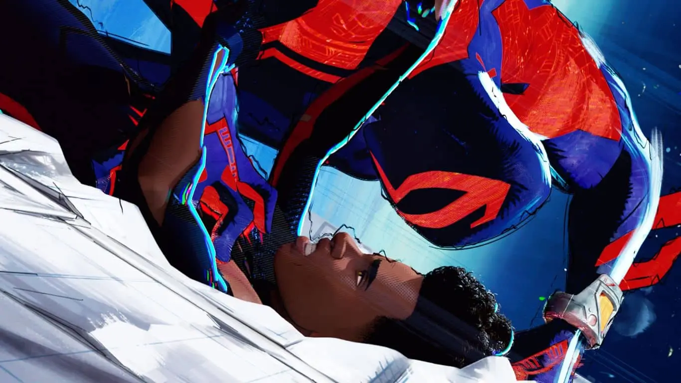 Epic Train-Top Chase (Spiderman: Across the Spider-Verse)