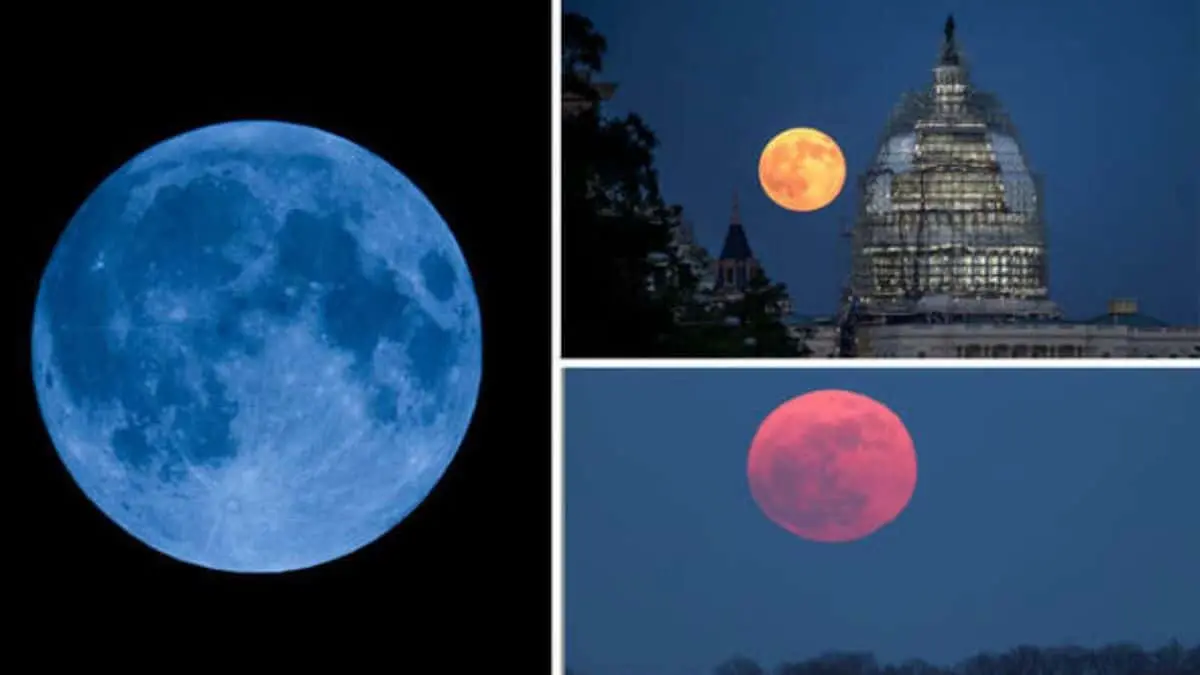 Major Historical Events on January 31 - Today in History - 2018: Blue Moon and Lunar Eclipse