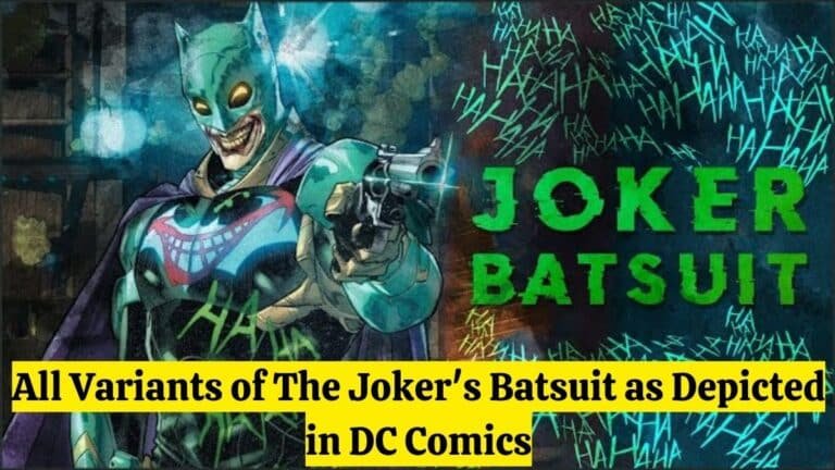 All Variants of The Joker's Batsuit as Depicted in DC Comics