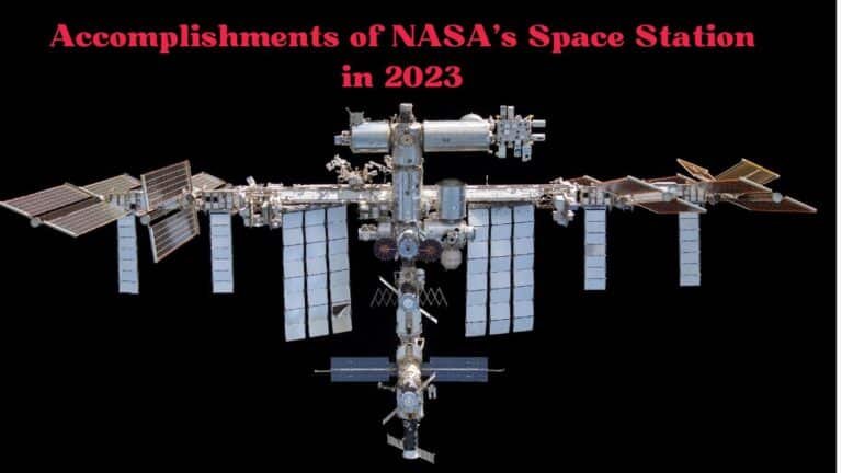 Accomplishments of NASA's Space Station in 2023