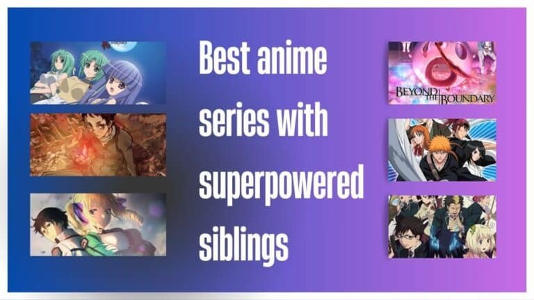 La mejor serie de anime con hermanos superpoderosos