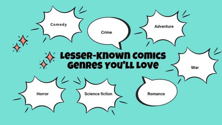 Genres de bandes dessinées moins connus que vous adorerez