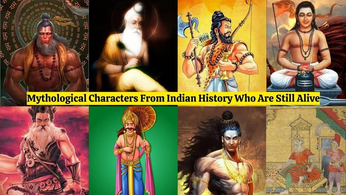 Personnages mythologiques de l'histoire indienne encore vivants
