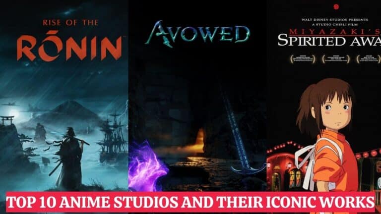Top 10 Anime Studios And Their Iconic Works