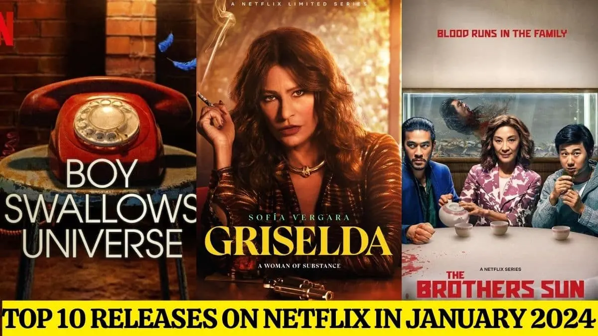 Top 10 Releases on Netflix in January 2024